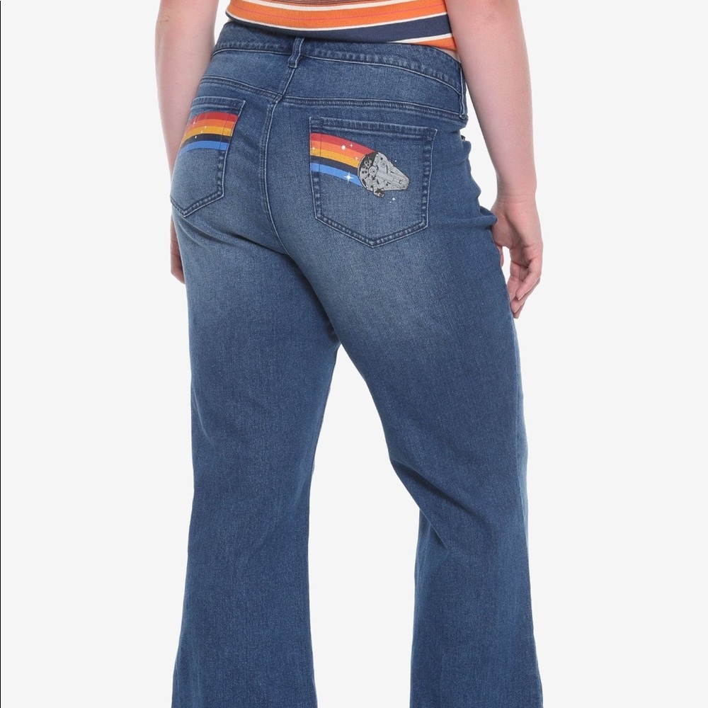 Her Universe Star Wars Bell Bottom jeans